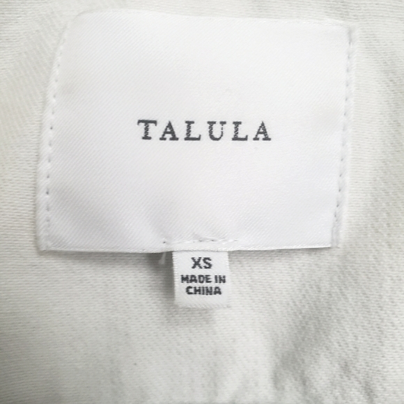 Aritzia Talula jean vest size xs - Picture 3 of 5